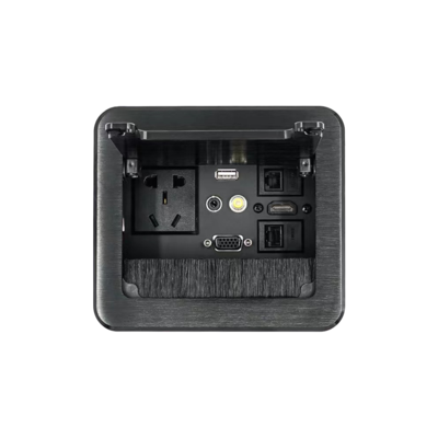 掀盖式桌面插座